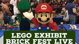 LEGO EXHIBIT BRICK FEST LIVE 2024 in Pasadena [upl. by Refinneg]