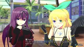 Senran Kagura Peach Beach Splash part 5 New arc [upl. by Anitsrik595]