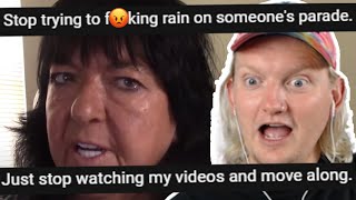 REACTING TO DARLENE MICHAUD CUSSING OUT SUBSCRIBERS [upl. by Yhcir532]