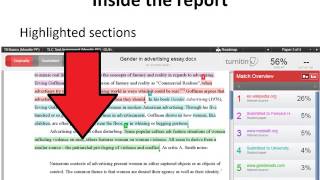 How to interpret the Turnitin originality report  Guidance for students [upl. by Kissiah]