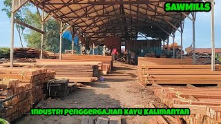 Sawmills industri penggergajian kayusawmill [upl. by Wallraff485]