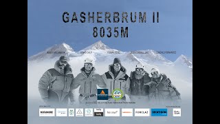 GASHERBRUM II 8035M NO O2 NO SHERPA THE ALTITUDE TEAM PROJECT 21 [upl. by Oiromed]