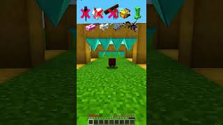 Mobs height minecraft build kids shorts [upl. by Adriell]