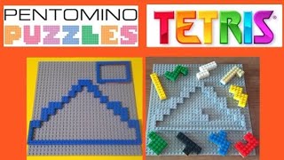 Tetris X Pentomino pyramid [upl. by Lonni]