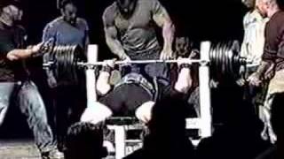 Scot Mendelson 715 Raw Bench Press World Record [upl. by Ettenauq]