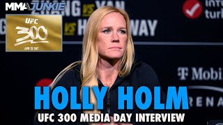 Holly Holm on Ronda Rouseys Concussion Claims She Cant Accept Im The Better Fighter  UFC 300 [upl. by Virgilio713]