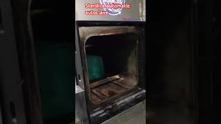 STERILIZER automatic autoclave 🏥❣️shortvideo doctorshospital youtubeshorts mbbs autoclave [upl. by Mahan]