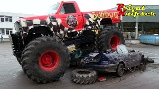 Monster Truck Word Crusher Part 4  Race Car Truck [upl. by Casimire572]