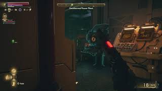 The Outer Worlds  Die Robot Retrieve Geothermal Security Chiefs Keycard and Logic Module 2019 [upl. by Addi333]