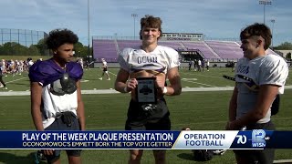 Week 6 Play of the Week award Bork It Over Oconomowoc [upl. by Raines]