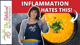 No More Inflammation The Best Anti Inflammatory Soup  AntioxidantRich [upl. by Atidnan]