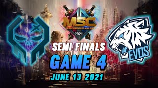 EXECRATION VS EVOS LEGENDS GAME 4 MSC SEMIFINALS JUNE 13 2021 [upl. by Aztinad23]