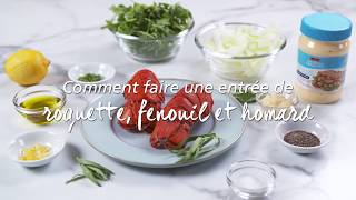 Comment faire une entrée de homard [upl. by Nomma]