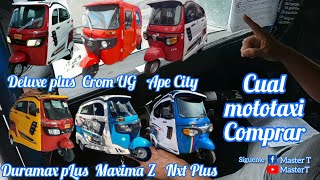 QUE MOTOTAXI RECOMIENDO COMPRAR BAJAJ TVS KING PIAGGIO MOTOR 200 CC o motor 235 CC [upl. by Nahsed]