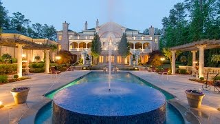 Estate of Grace  Luxury Mansion in Atlanta GA  11235 Stroup Road [upl. by Aihsenyt]