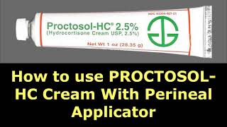 What is Proctosol HC cream used for [upl. by Idel280]