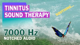 Tinnitus Sound Therapy 7000 Hz Light Blue [upl. by Alebasi]