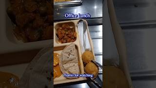 OFFICE THALI DAY 2 jaikalkamaa food trending foodie youtube officefood shorts ytshorts [upl. by Landmeier]