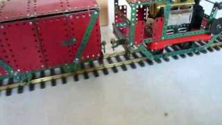 Mamod amp Meccano Steam Train 2009 [upl. by Farlie937]