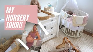 NURSERY TOUR BABY GIRL [upl. by Janetta]