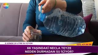 Günde 25 Litre Su İçen Teyze [upl. by Noryahs]