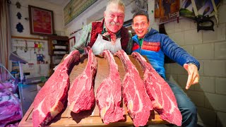 Italian Steak Buffet  All You Can Eat 🥩 Meat Italy’s King of Beef  Dario Cecchini [upl. by Harv]