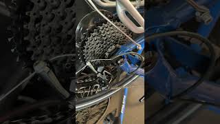 Rear derailleur wont shift to smallest cog part 1 [upl. by Chapel]