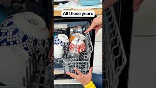 How to make extra room in your dishwasher dishwasher appliances glasses dishes kitchen [upl. by Llennej178]