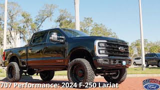 Customized F250 Lariat  American Force Wheels [upl. by Asiel497]