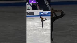 Donovan Carrillo MEX 2024 ISU Worlds  he is GOLD to me worldfigure iceskating shorts [upl. by Inaoj]