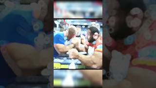 Levan showed the real strength of Sarychev armwrestling levansaginashvili shorts [upl. by Ocsicnarf]