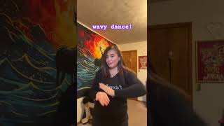 WAVY DANCE CHALLENGEdancechallengeshort [upl. by Hairehcaz789]