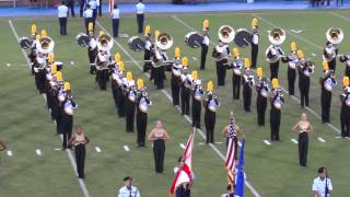 Buchholz High School Band playing the National Anthem September 14 2012 [upl. by Rusticus612]