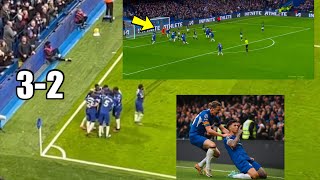 Crazy Celebrations🔥 Chelsea 32 Brighton  All Goals and highlights Enzo Colwill goals celebration [upl. by Nesnaj]