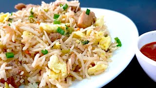 Chicken Fried Rice Fast amp Easy Dinner or Lunch Recipe in Urdu Hindi l Cooking with Benazir [upl. by Tuneberg704]