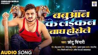 Babuaan Song  बबुआन के लईकन बाघ होखेले  Chhotu Chingari New Song 2024 [upl. by Delaine437]