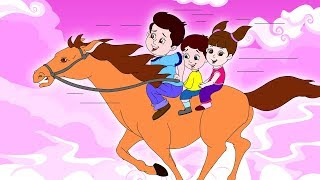 लकड़ी की काठी  Lakdi ki kathi  Popular Hindi Children Songs  Animated Songs by JingleToons [upl. by Miahc]