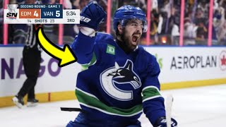 The Canucks just SHOCKED EVERYONE after this [upl. by Aimet]