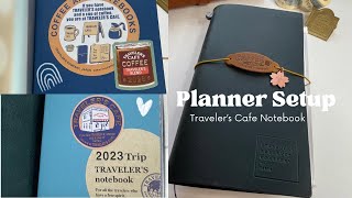 2023 Planner Setup  Traveler’s Company Notebook Cafe ☕️ Starbucks Reserve Roastery Tokyo Edition [upl. by Alyse284]