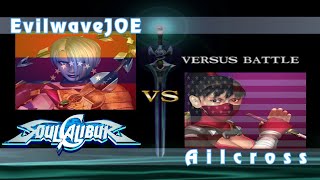 【SoulcaliburFightcade】Training session EvilwaveJOE vs Ailcross【101924】 [upl. by Kenric96]