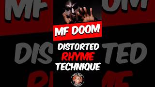 MF DOOMS broken rhyme technique mfdoom doomsday mfdoomforever rap colemizestudios rhymes [upl. by Kendricks]