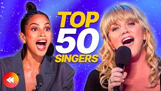 50 BEST Singers On Britains Got Talent 🇬🇧 [upl. by Leirua42]