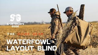 New Waterfowl Gear for 2024  Guide Gear Layout Blind  Sportsmans Guide [upl. by Virg]