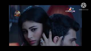 nee himamazhayayi mouni roy Arjun bijlani shivanya riyik [upl. by Emse]