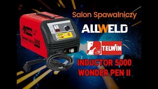 ALLWELD  Usuwanie wgnieceń z karoserii samochodu za pomocą Telwin Wonder Pen II do INDUCTOR 5000 [upl. by Erleena]