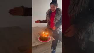 Birthday fails relighting candles in Navoi Uzbekistan [upl. by Margot]