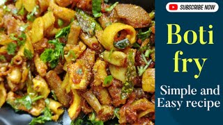 Boti fry recipe│Boti recipe│Mutton boti fry│Spicy boti fry thabithaskitchen [upl. by Allac]