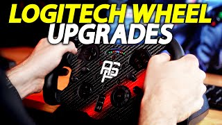 LOGITECH F1 WHEEL MOD  ASP Formula Wheel amp Shifter Mods for G29 G920 amp G923 Review [upl. by Aridatha500]