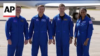 NASA astronauts decline to say which one of them got sick on return from space [upl. by Reinar]