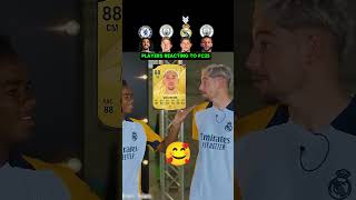 PLAYERS REACTING TO FC25 CARDS [upl. by Twelve]